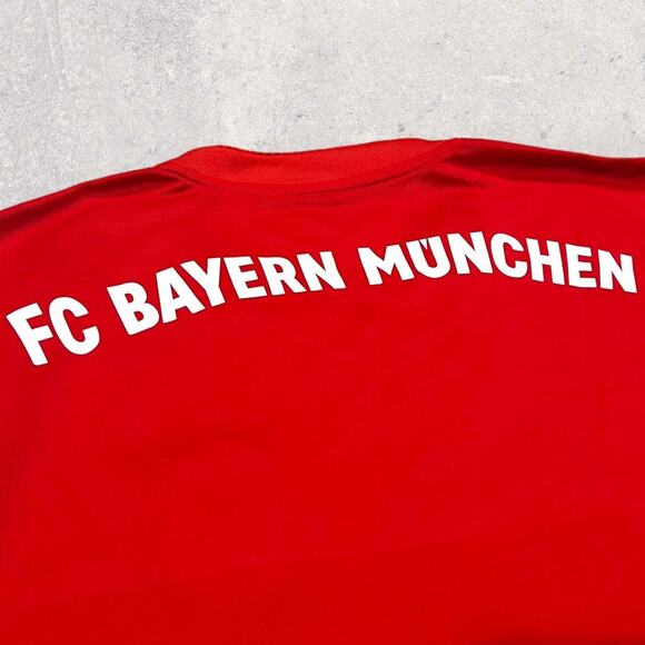 ★ Adidas FB Bayern Munich Red Home Jersey 2018 - 2019 ★ - Picture 8 of 9